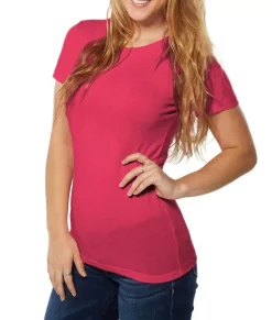 Women'S Ridiculously Soft Lightweight Crew Neck T-Shirt
