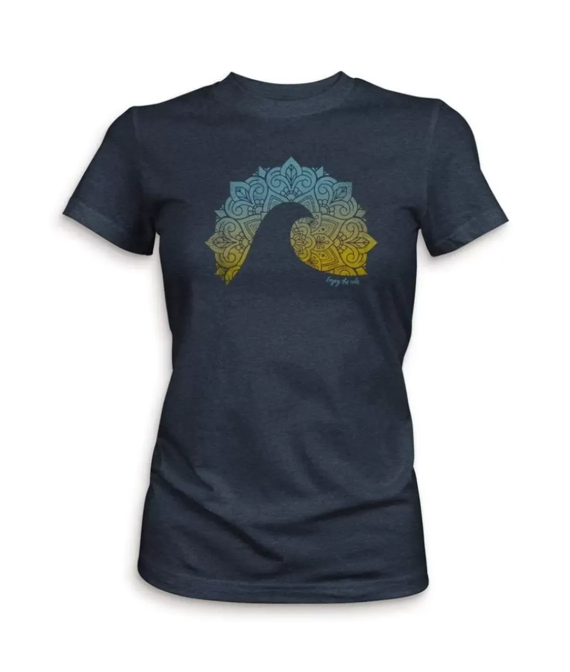 Women'S Ridiculously Soft Midweight Graphic Tee | Enjoy The Ride