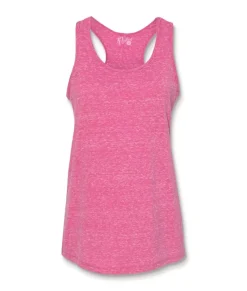 Women'S Ridiculously Soft Snow Heather Racerback Tank Top