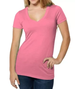 Women'S Ridiculously Soft Lightweight V-Neck T-Shirt