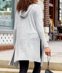 Women'S Ridiculously Soft Cuddle Fleece Lounge Cardigan