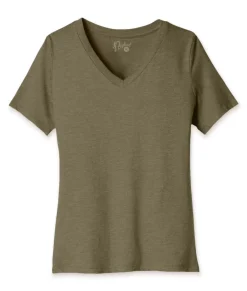 Women'S Ridiculously Soft Relaxed Fit V-Neck T-Shirt