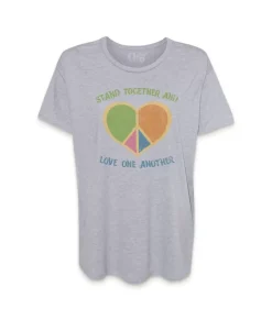 Women'S Ridiculously Soft Oversized Graphic Tee | Stand Together And Love One Another