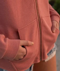 Women'S Ridiculously Soft Washed Full-Zip Graphic Hoodie | Empowered Women