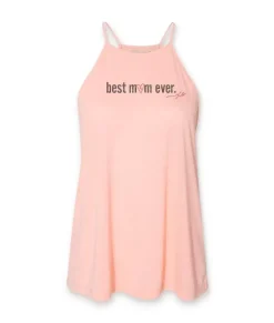 Women'S Ridiculously Soft High Neck Graphic Tank | Best Mom Ever