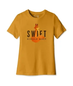 Women'S Ridiculously Soft Relaxed Fit 100% Cotton Graphic T-Shirt | Swift Single Malt