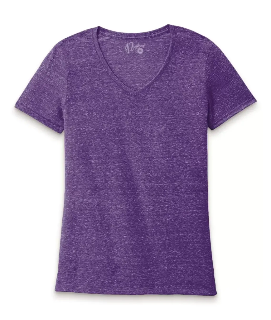Women'S Ridiculously Soft Snow Heather V-Neck T-Shirt