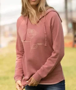 Women'S Ridiculously Soft Curved Hem Graphic Hoodie | Mama Xoxo
