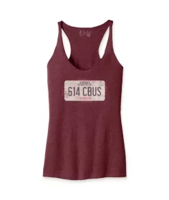 Women'S Ridiculously Soft Lightweight Racerback Graphic Tank | 614 Cbus