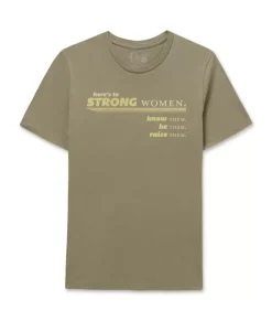 Women'S Ridiculously Soft Go-To Graphic Tee | Here'S To Strong Women