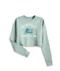 Women'S Ridiculously Soft Graphic Cropped Sweatshirt | Newport