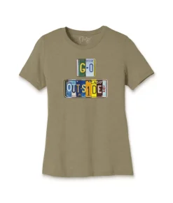 Women'S Ridiculously Soft Lightweight Graphic Tee | Go Outside