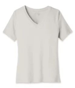Women'S Ridiculously Soft Relaxed Fit 100% Cotton V-Neck T-Shirt