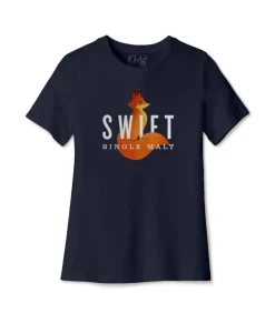 Women'S Ridiculously Soft Relaxed Fit 100% Cotton Graphic T-Shirt | Swift Single Malt