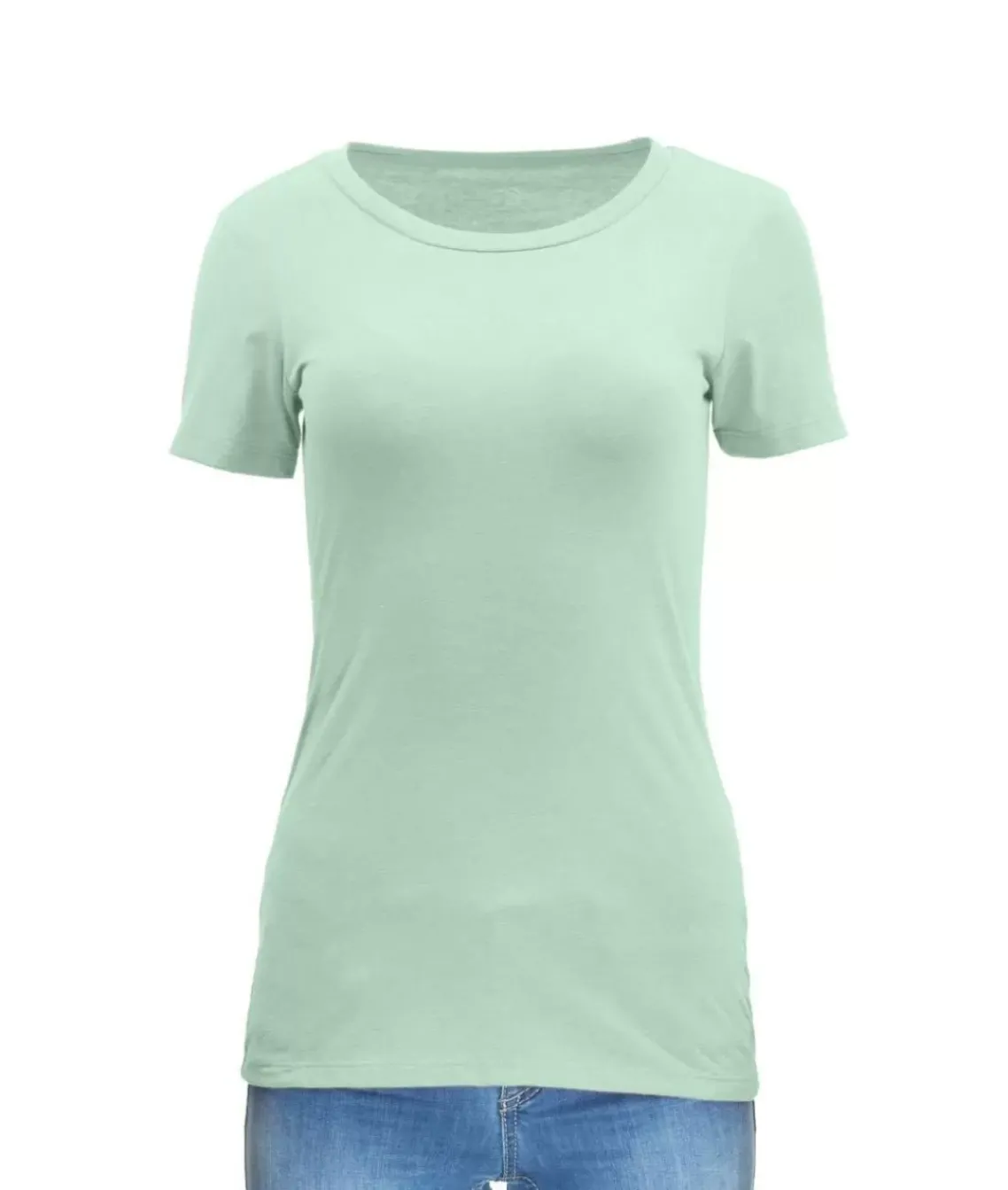 Women'S Ridiculously Soft Midweight Crew Neck T-Shirt