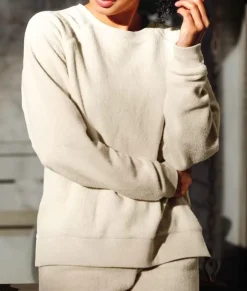 Women'S Snuggly Soft Reverse Fleece Sweatshirt