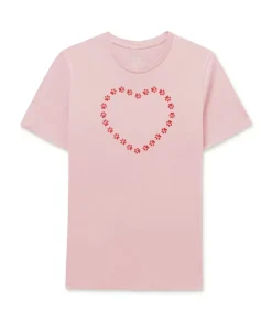 Women'S Soft Go-To Graphic T-Shirt | Trailing Paws Heart