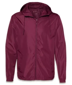 Women'S Soft Lightweight Oversized Full-Zip Windbreaker Jacket