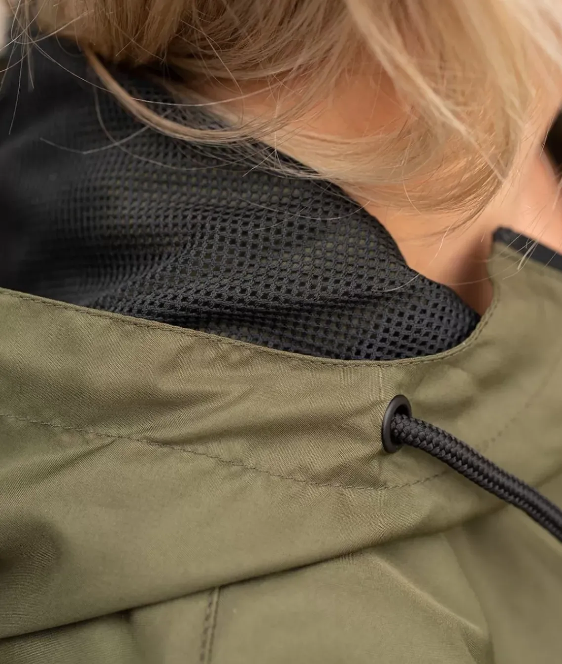 Women'S Soft Lightweight Oversized Half-Zip Pullover Windbreaker Anorak