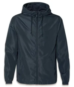 Women'S Soft Lightweight Oversized Full-Zip Windbreaker Jacket