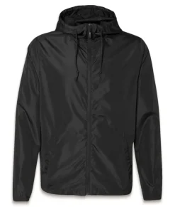 Women'S Soft Lightweight Oversized Full-Zip Windbreaker Jacket
