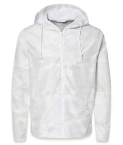 Women'S Soft Lightweight Oversized Full-Zip Windbreaker Jacket