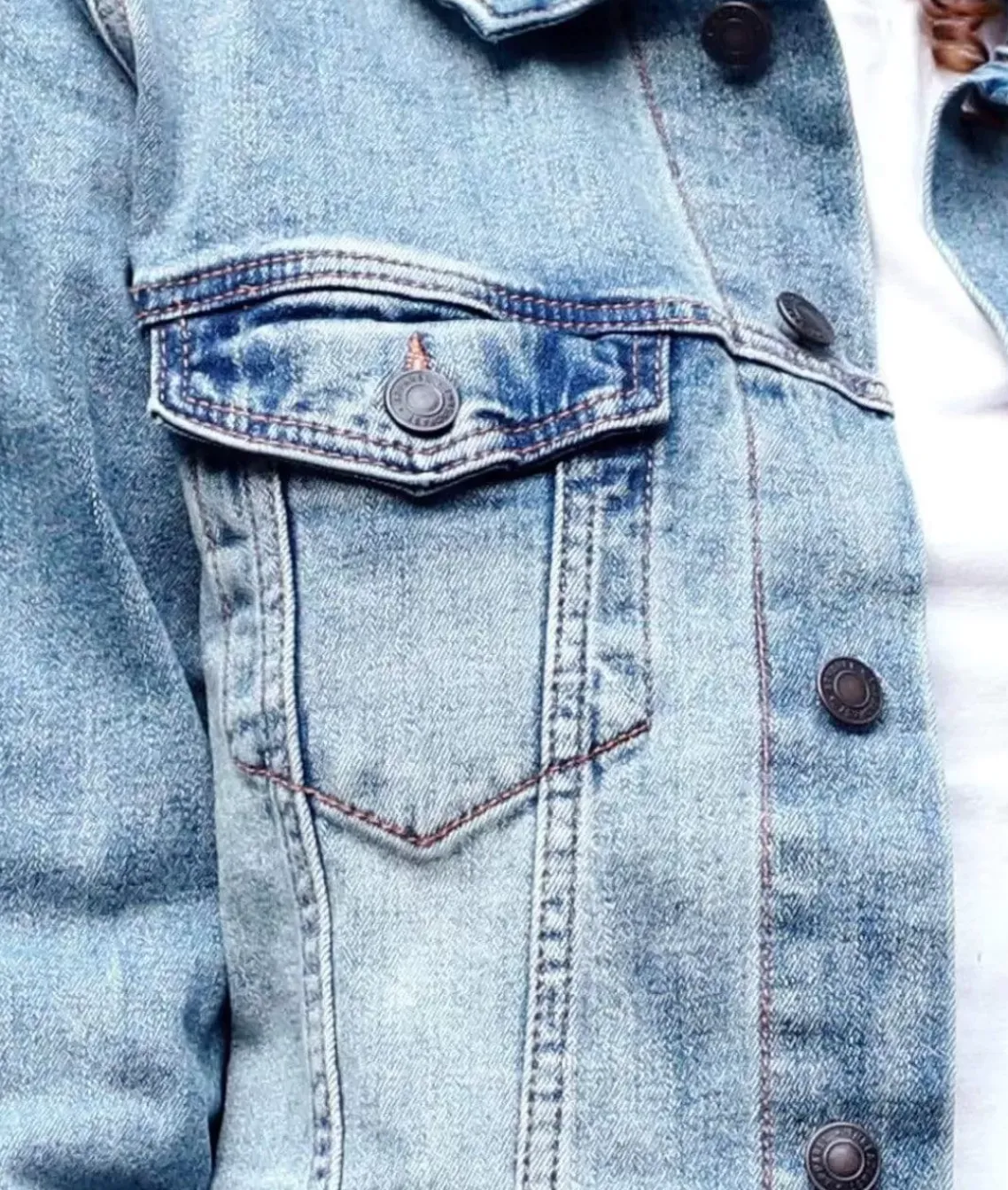 Women'S Soft Oversized Vintage Denim Jacket